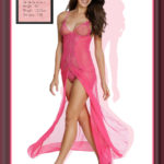 Teri Hatcher Pose in Pink Night Gown With See-Through Tits, MyCelebrityFakes.com