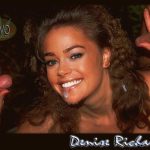 Denise Richards porn fake shows her pleasing multiple dicks with a face full of cum, MyCelebrityFakes.com