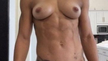 Hot ripped wrestler Bianca Belair nude perky tits and BBC, MyCelebrityFakes.com